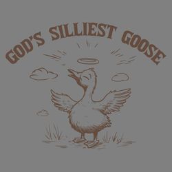 vintage gods silliest goose angel svg digital download files