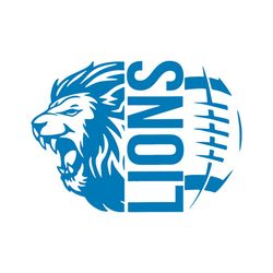 lions football svg cricut digital download