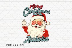 retro santa png file, merry christmas sublimation, funny christmas png, groovy christmas, vintage christmas, instant dig