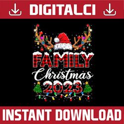 png only family christmas 2023 matching squad santa elf funny xmas png, christmas leopard png, christmas png, digital do