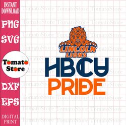 lincoln university svg, hbcu svg, hbcu teams svg, hbcu football svg, sport bundle svg, clipart, png, jpg, dxf