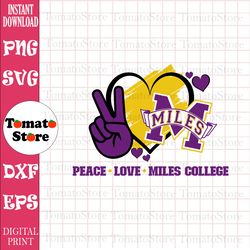 miles college svg, hbcu svg, hbcu teams svg, hbcu football svg, sport bundle svg, clipart, png