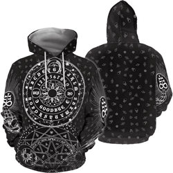 ouija board hunting all over print hoodie zip hoodie fleece hoodie 3d, ouija board hunting hoodie zip hoodie 3d