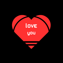 stylish love image to download //png//