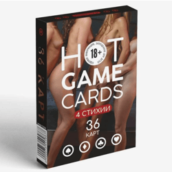 erotic playing cards hot game cards 4 elements 36 pcs for adults