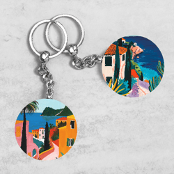 summer keychain designs, summer sea keychains, travel keychain sublimation