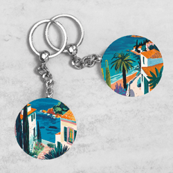 summer keychain designs, summer sea keychains, vacation keychain sublimation