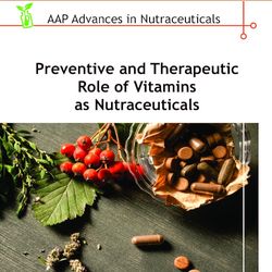 preventive and therapeutic role of vitamins as nutraceuticals (aap advances in nutraceuticals) 1st edition