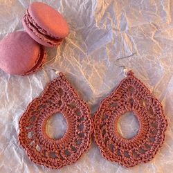 knitted earrings