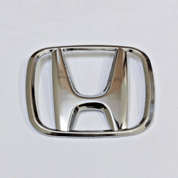 14 - 15 honda civic coupe si 2dr chrome emblem front grille h logo 75700-tm0-000