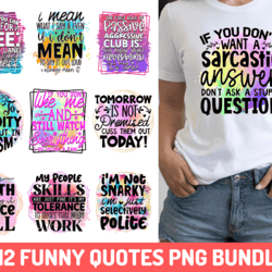 funny quotes sublimation bundle