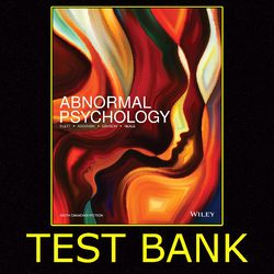 test bank abnormal psychology, 6th canadian edition, by gordon l. flett, 978-1119444091 - nursing test bank - pdf