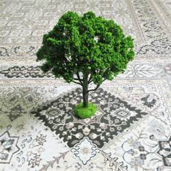 tree for dollhouse. miniature tree. 1:12 scale.