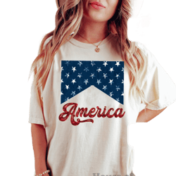 red white and blue,america tee,fourth of july shirt t-shirt,usa shirt,summer bbq t-shirt,comfort colors women's 4th july