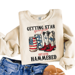 getting star spangled hammered, america shirt, funny america shirt, 4th of july shirt, party in the usa,independence day