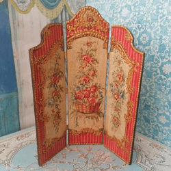 handmade screen for a dollhouse. 1:12