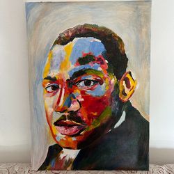 original oil painting "martin luther king"