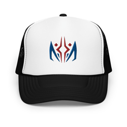 ahsoka and rex embroidered foam trucker hat, clone wars cap