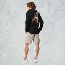 apollo hooded long-sleeve tee