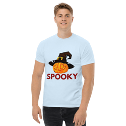 men's classic tee holloven tshirt, spooky t shirt