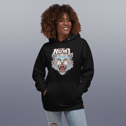 the howl cat is howl tigers is howl animal howl retro vector howlunisex hoodie