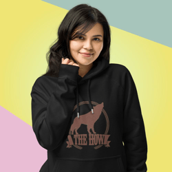 the howl fox is howl cat is howl tigers is howl animal howl retro vector howl pets unisex eco raglan hoodie