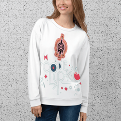 code, lyoko, logo, code lyoko logo code lyoko vector code lyoko aelita Ваш код Аэлита anime unisex sweatshirt