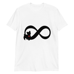yorkie love short-sleeve unisex t-shirt