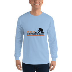 hockey is my favorite season | hockey lovers | men’s long sleeve shirt