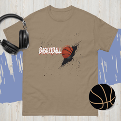 team graphic sports basketball, basketball distressed basketball, shirt design, basketball mom, your team