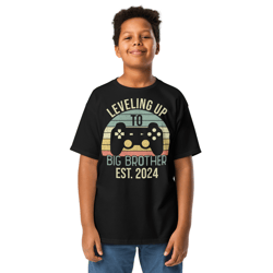 level up birthday boy video game t-shirt