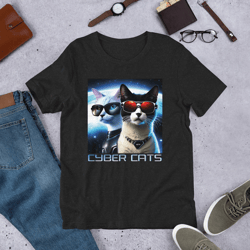 cyber cats t-shirt