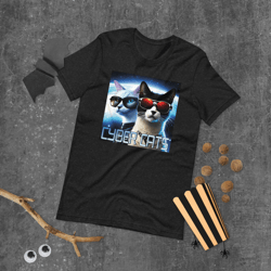 cyber cats unisex t-shirt