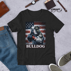 bulldog boxing champ unisex t-shirt