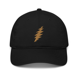 grateful dead organic dad hat, grateful dead bolt hat