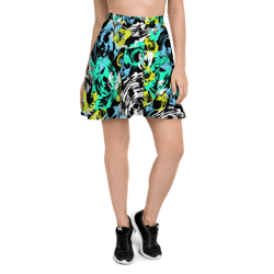 Turning Point Abstract Pattern Skater Skirt