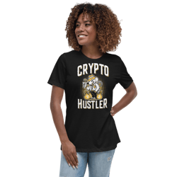 crypto hustler women's relaxed t-shirt