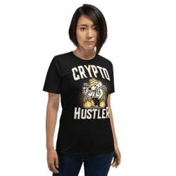 crypto hustler unisex t-shirt