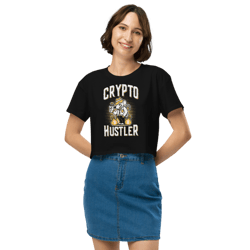 Crypto Hustler Women’s Crop Top