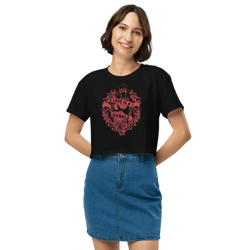 love is a gamble women’s crop top