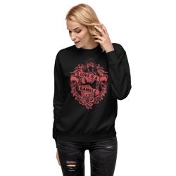 love is a gamble unisex premium sweatshirt