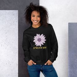 unisex sweatshirt spread joy