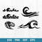 Wave Svg, Ocean Wave Svg, Surf Wave Svg, Png Dxf Eps Digital File.jpg