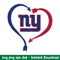 New York Giants Team Heart Logo Svg, New York Giants Svg, NFL Svg, Png Dxf Eps Digital File.jpeg