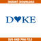 Duke bluedevil University Svg, Duke bluedevil logo svg, Duke bluedevil University, NCAA Svg, Ncaa Teams Svg (18).png