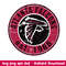 Atlanta Falcons Football Circle Logo Svg, Atlanta Falcons Svg, NFL Svg, Png Dxf Eps Digital File.jpeg