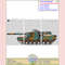 German Leopard 2 tank cross stitch chart