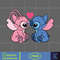 Stitcth Valentine Png, Stitch Png, Cartoon Png, Blue Alien, Valentine Png, Instant Download (10).jpg