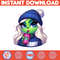 Blue Boujee Christmas Green Mean Girl Png Clipart, Fashion Sporty Girl Christmas Clipart (12).jpg