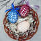 Set of 4 crochet patterns. Crochet pattern Easter basket for egg. Easter decoration. Cover crochet Easter for eggs DIY.